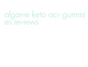algarve keto acv gummies reviews