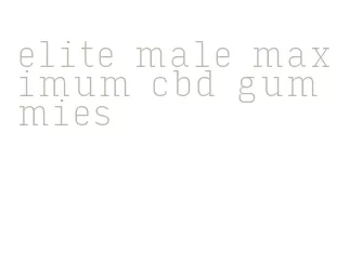 elite male maximum cbd gummies