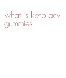 what is keto acv gummies