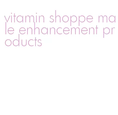 vitamin shoppe male enhancement products