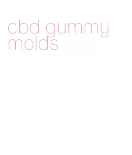 cbd gummy molds