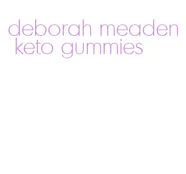 deborah meaden keto gummies
