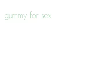 gummy for sex