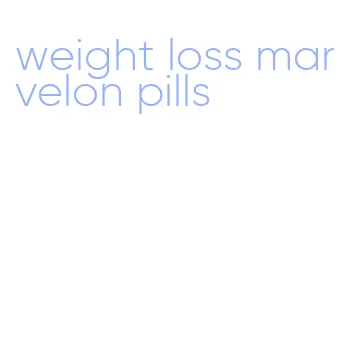 weight loss marvelon pills