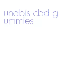 unabis cbd gummies