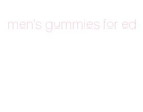 men's gummies for ed