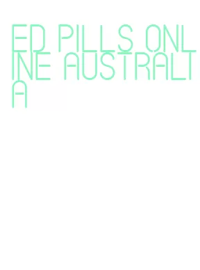 ed pills online australia