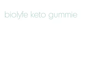 biolyfe keto gummie