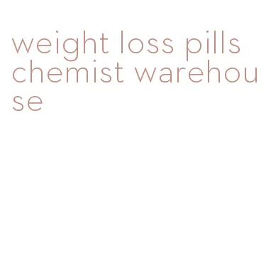 weight loss pills chemist warehouse