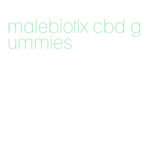 malebiotix cbd gummies