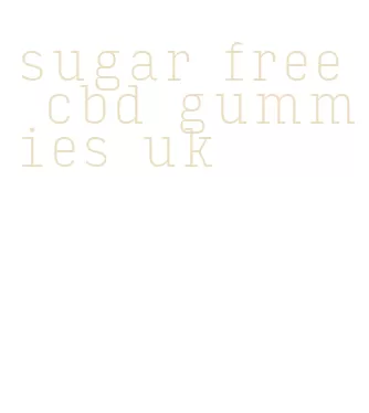 sugar free cbd gummies uk