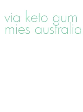 via keto gummies australia