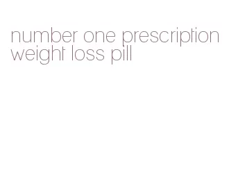 number one prescription weight loss pill