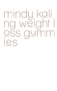 mindy kaling weight loss gummies