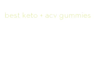 best keto + acv gummies