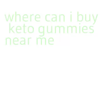 where can i buy keto gummies near me