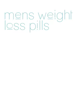 mens weight loss pills