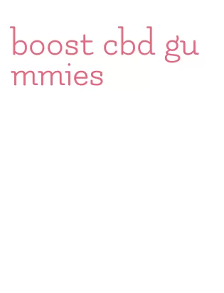 boost cbd gummies