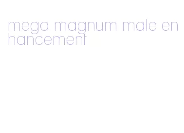 mega magnum male enhancement