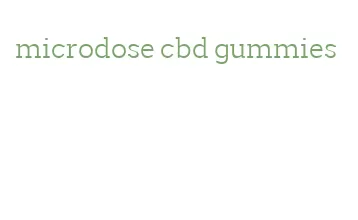 microdose cbd gummies