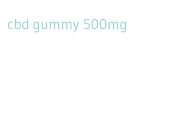 cbd gummy 500mg