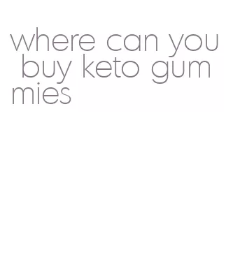where can you buy keto gummies