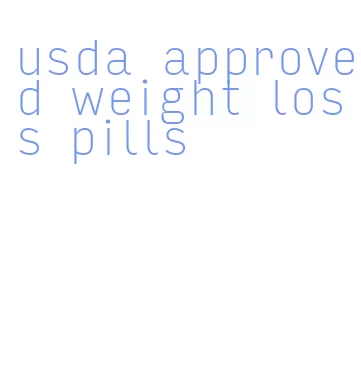 usda approved weight loss pills