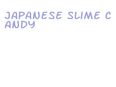 japanese slime candy