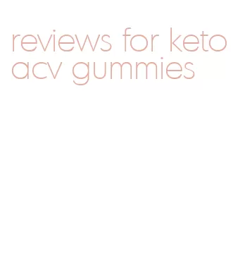 reviews for keto acv gummies
