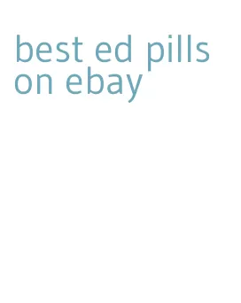 best ed pills on ebay