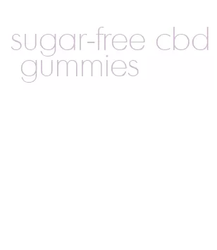 sugar-free cbd gummies