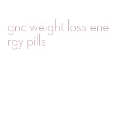gnc weight loss energy pills