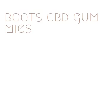 boots cbd gummies