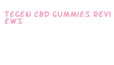tegen cbd gummies reviews