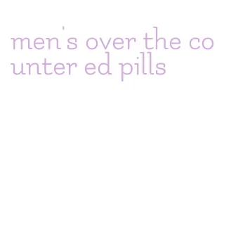 men's over the counter ed pills