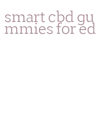 smart cbd gummies for ed