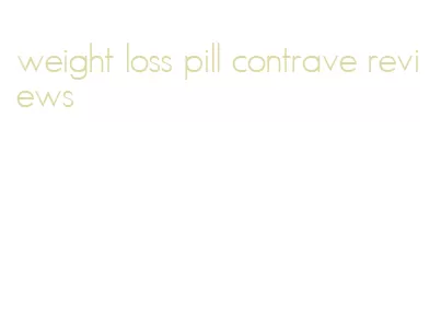 weight loss pill contrave reviews