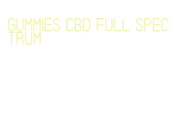 gummies cbd full spectrum