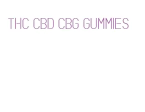 thc cbd cbg gummies
