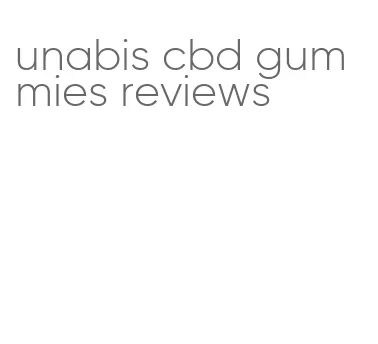 unabis cbd gummies reviews