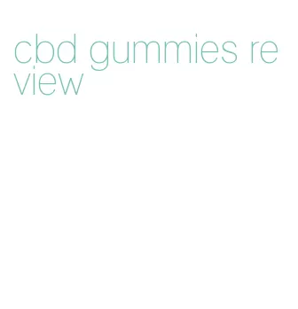 cbd gummies review