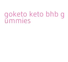 goketo keto bhb gummies