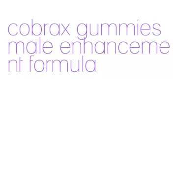 cobrax gummies male enhancement formula