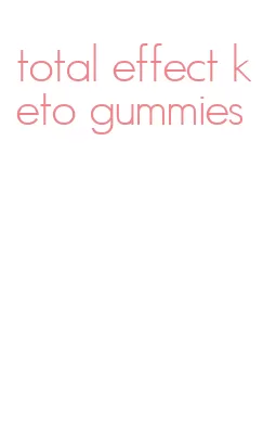 total effect keto gummies