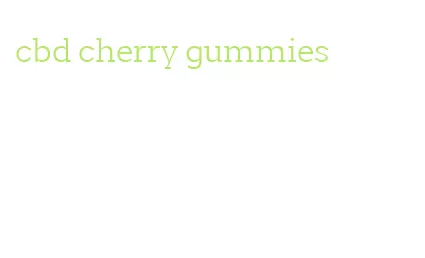 cbd cherry gummies