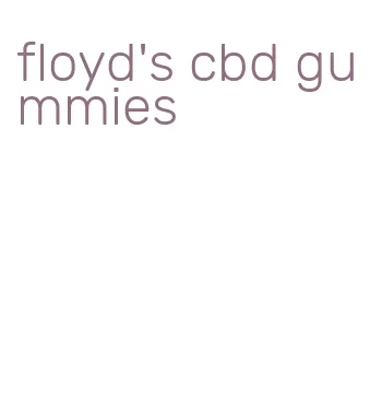 floyd's cbd gummies