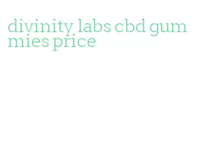 divinity labs cbd gummies price