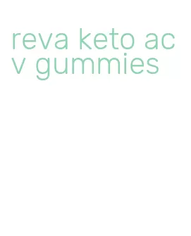 reva keto acv gummies