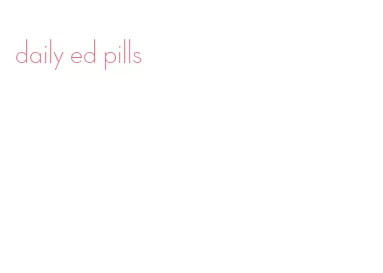 daily ed pills