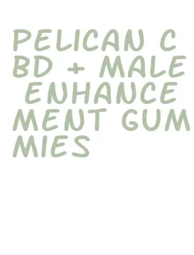 pelican cbd + male enhancement gummies